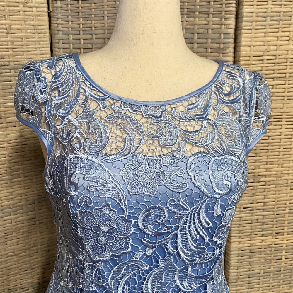 Adrianna Papell Light Blue Cocktail Dress - NWOT - Picture 2 of 6